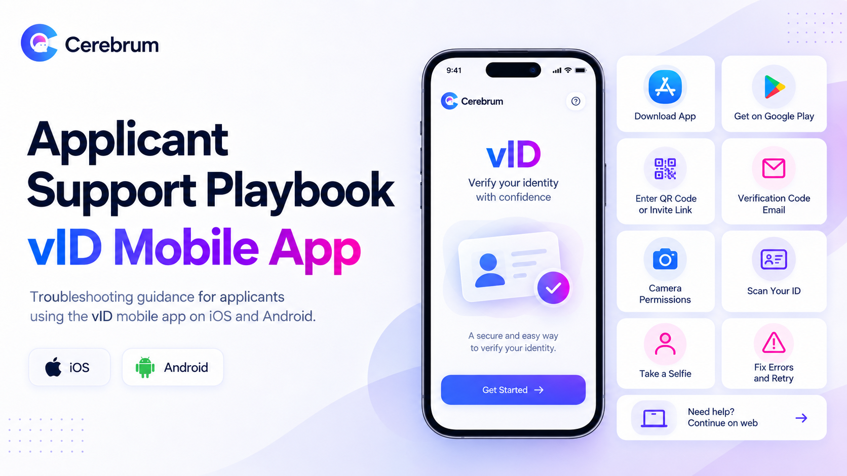vID Mobile Applicant Support Playbook